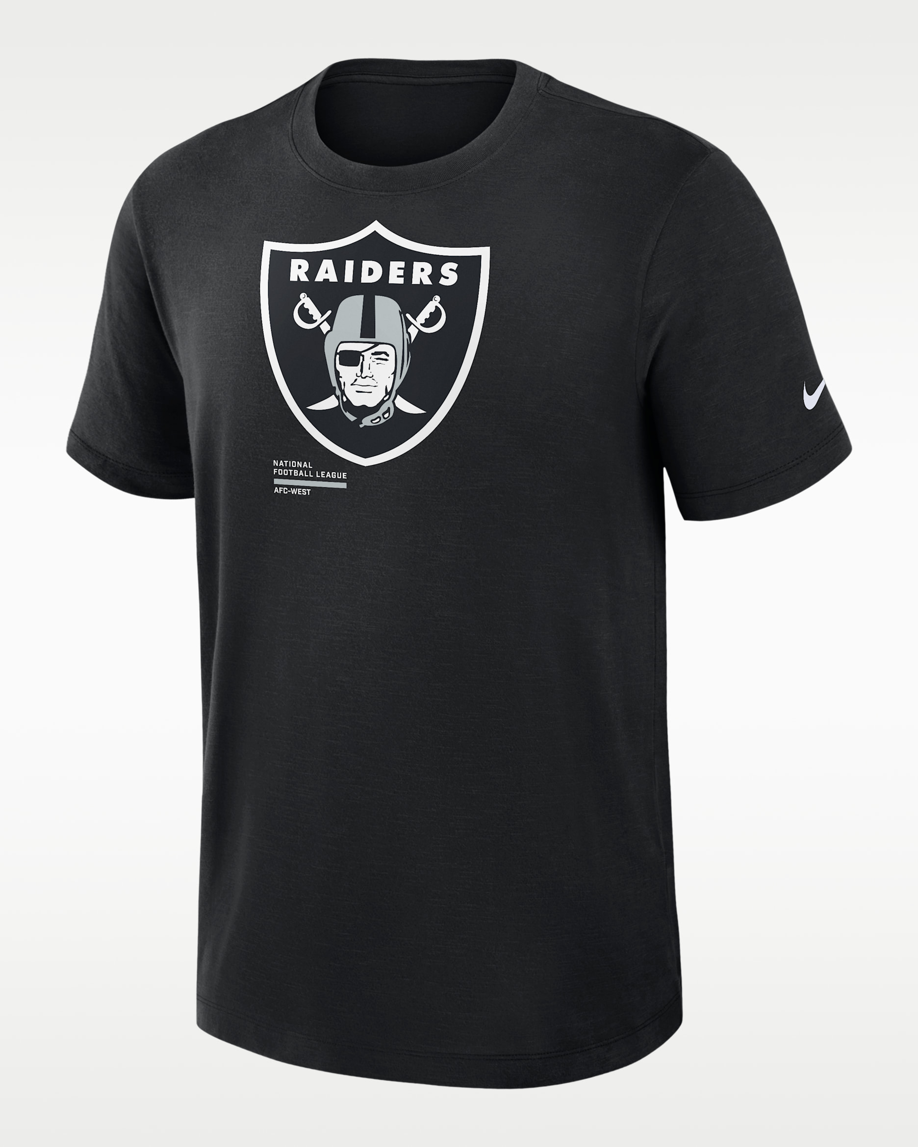 Nike Las Vegas Raiders ユニフォーム ジャージ　シャツ Las Vegas Raiders Slub Men's Nike Dri-FIT NFL T-Shirt. Nike.com